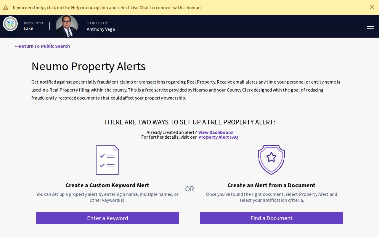 North Chicago previous residents Lake County Property Alert