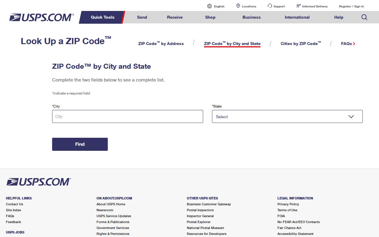 North Chicago ZIP code directory USPS city and state lookup